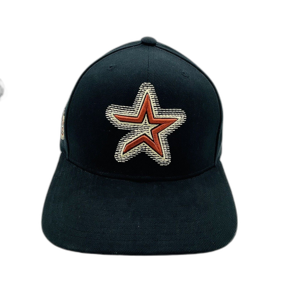 Mitchell & Ness Houston Astros Blurred Vision Snapback Coop Hat Cap